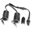 Tecmate #O-26 - Y-Splitter - SAE to Dual Socket Adapter