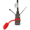 Tecmate #O-01 - Battery Lead with Ring Terminal - 12V - Fused