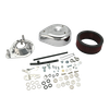 S&S Cycle #17-0428 - Air Cleaner, Kit, Super E/G, Teardrop, Chrome, 2004-'05 xl