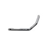 S&S Cycle #551-0385 - Heat Shield, Front, 2 into 1, Sidewinder, Chrome, 2017-up M8 Touring