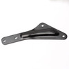 S&S Cycle #551-0734 - Bracket, Muffler, 2 into 1, Powdercoated, Black, M8 Softail