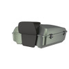 Advanblack Chopped Rear Tour Trunk Pack For '97-'26 Harley Touring / Softail — Deadwood Green Denim