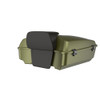 Advanblack Chopped Rear Tour Trunk Pack For '97-'26 Harley Touring / Softail — Mineral Green Denim