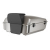 Advanblack Chopped Rear Tour Trunk Pack For '97-'26 Harley Touring / Softail — Pewter Pearl