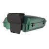 Advanblack Razor Rear Tour Trunk Pack For '97-'26 Harley Touring / Softail — Deep Jade Pearl