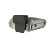 Advanblack Razor Rear Tour Trunk Pack For '97-'26 Harley Touring / Softail — Deadwood Green Glossy