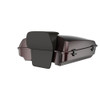Advanblack Razor Rear Tour Trunk Pack For '97-'26 Harley Touring / Softail — Midnight Crimson