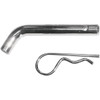 Trimax #SP200 - Non-Locking Receiver Pin & Clip - Chrome - 5/8"