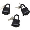 Trimax #TPW3125 - Dual-Locking Lock - 3 Pack
