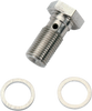 Banjo Bolt - 7/16"-24" - Chrome