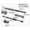 Legend Suspension #0414-0512 - Standard AXEO Front Suspension System - 49 mm - '06-'17 FXD/FXDL/FXDB/FXDC