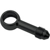 Goodridge #P592-03-04ZBK - Banjo - 7/16" - Straight - Black