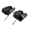 Advanblack Custom Stitching Saddlebag Liners for '18-'24 Harley® Low Rider ST / Sport Glide — Red Stitching