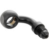 Goodridge #P599-03ZBK - Banjo - 3/8" - 90° - Black