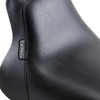 LE Pera #LGX-007 - Bare Bones Solo Seat - Smooth - Black - Softail '00-'07