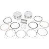 S&S Cycle #92-1412 - Piston Kit - For 113" Super Sidewinder® - 4.000" - +0.020"