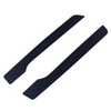 Advanblack Black Stretched Saddlebags Skid Plates
