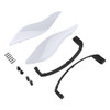 Advanblack Adjustable Fairing Air Deflectors for 2014-2023 Harley Batwing