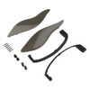 Advanblack Adjustable Fairing Air Deflectors for 2014-2023 Harley Batwing