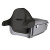 Advanblack King Rear Tour Trunk Pack For '97-'26 Harley Touring / Softail