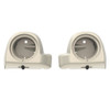 Lower Vented Fairings 6.5' Speaker Pods fit 2014-2023 Harley Davidson Touring