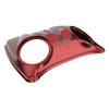 Dual 8'' Speaker Lids for Advanblack / OEM Harley Rushmore Razor, Chopped & King Rear Tour Trunk Pack