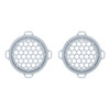 HEX Speaker Grills For 2013down Electric Glide / Street Glide Inner Fairing