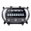 Color Matched "ATTACK" LED Headlight for 2015-2021 Harley Road Glide