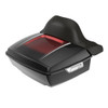 Advanblack Custom Two Tone King Rear Tour Trunk Pack For '97-'26 Harley Touring