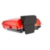 Advanblack Custom Two Tone Razor Rear Tour Trunk Pack For '97-'26 Harley Touring