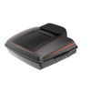 Advanblack Custom Two Tone Razor Rear Tour Trunk Pack For '97-'26 Harley Touring