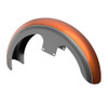 Custom Two Tone 19" Reveal Wrapper Hugger Front Fender For '09-'23 Harley Touring
