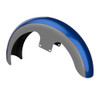 Custom Two Tone 19" Reveal Wrapper Hugger Front Fender For '09-'23 Harley Touring