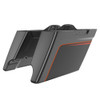 Custom Two Tone 4.5'' Stretched Saddlebag Bottoms for 2014-2023 Harley Davidson Touring