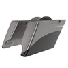 Custom Two Tone 4.5'' Stretched Saddlebag Bottoms for 2014-2023 Harley Davidson Touring