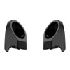 Color Matched 6.5 Inch Speaker Pods for Advanblack & Harley King Rear Tour Trunk Pack