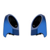 Color Matched 6.5 Inch Speaker Pods for Advanblack & Harley King Rear Tour Trunk Pack