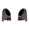 Color Matched 6.5 Inch Speaker Pods for Advanblack & Harley King Rear Tour Trunk Pack