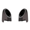 Color Matched 6.5 Inch Speaker Pods for Advanblack & Harley King Rear Tour Trunk Pack