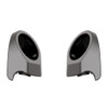 Color Matched 6.5 Inch Speaker Pods for Advanblack & Harley King Rear Tour Trunk Pack