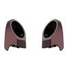 Color Matched 6.5 Inch Speaker Pods for Advanblack & Harley King Rear Tour Trunk Pack