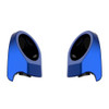 Color Matched 6.5 Inch Speaker Pods for Advanblack & Harley King Rear Tour Trunk Pack
