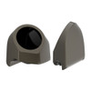 Color Matched 6.5 Inch Speaker Pods for Advanblack & Harley King Rear Tour Trunk Pack