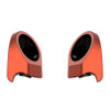 Color Matched 6.5 Inch Speaker Pods for Advanblack & Harley King Rear Tour Trunk Pack