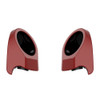 Color Matched 6.5 Inch Speaker Pods for Advanblack & Harley King Rear Tour Trunk Pack
