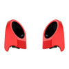 Color Matched 6.5 Inch Speaker Pods for Advanblack & Harley King Rear Tour Trunk Pack