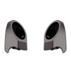 Color Matched 6.5 Inch Speaker Pods for Advanblack & Harley King Rear Tour Trunk Pack