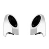 Color Matched 6.5 Inch Speaker Pods for Advanblack & Harley King Rear Tour Trunk Pack