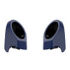 Color Matched 6.5 Inch Speaker Pods for Advanblack & Harley King Rear Tour Trunk Pack