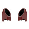 Color Matched 6.5 Inch Speaker Pods for Advanblack & Harley King Rear Tour Trunk Pack